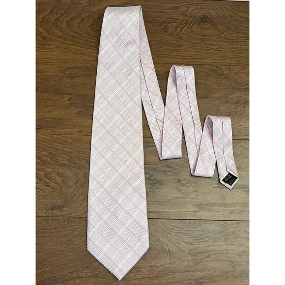 BURBERRY Silk Tie Pink - Picture 1 of 4